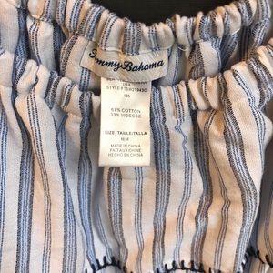 Tommy Bahama off-the-shoulder dress with pockets